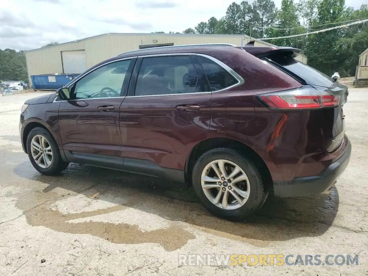 2 fotografías del automóvil dañado 2FMPK4J90LBA34970 FORD EDGE 2020