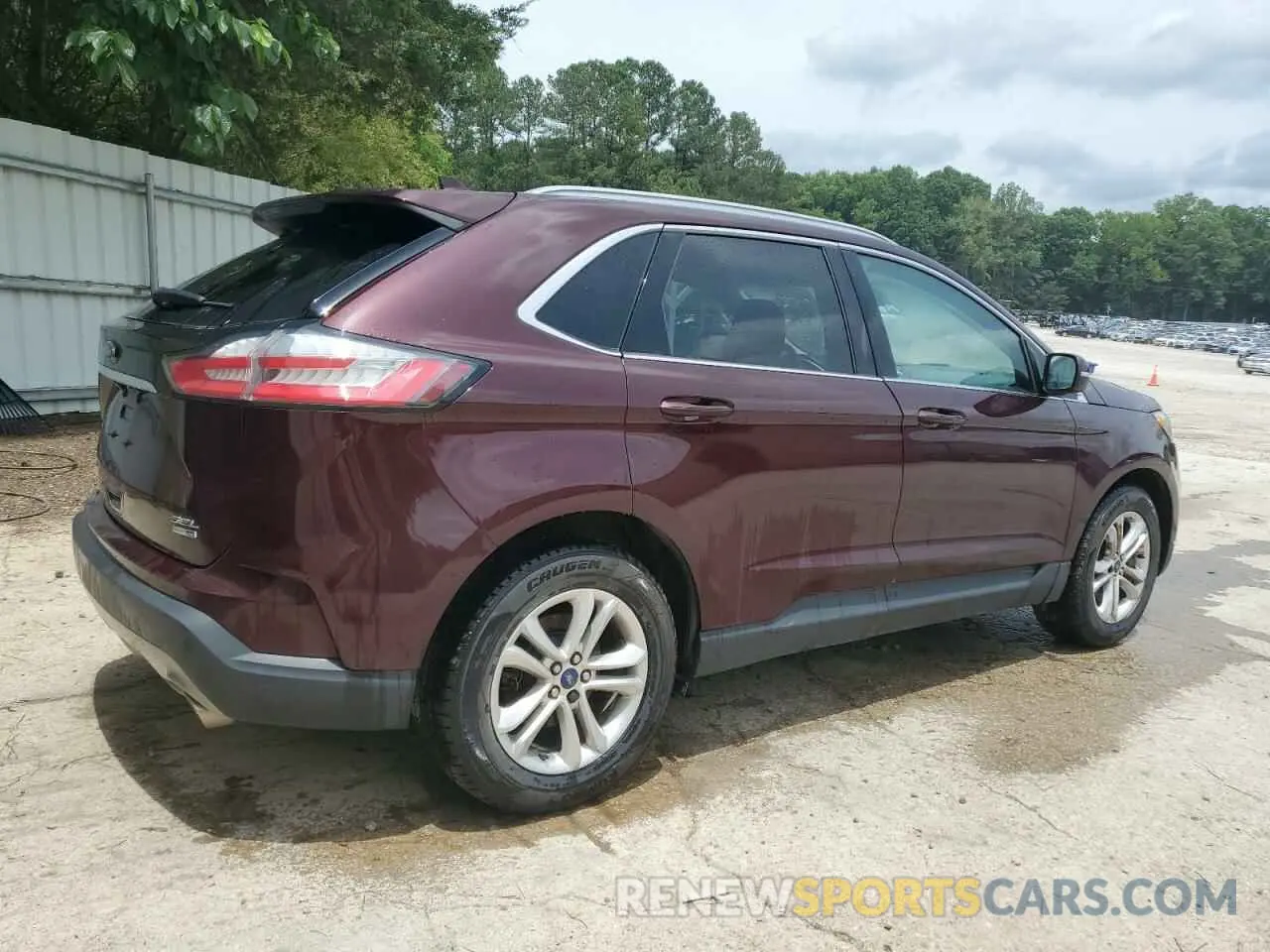 3 fotografías del automóvil dañado 2FMPK4J90LBA34970 FORD EDGE 2020
