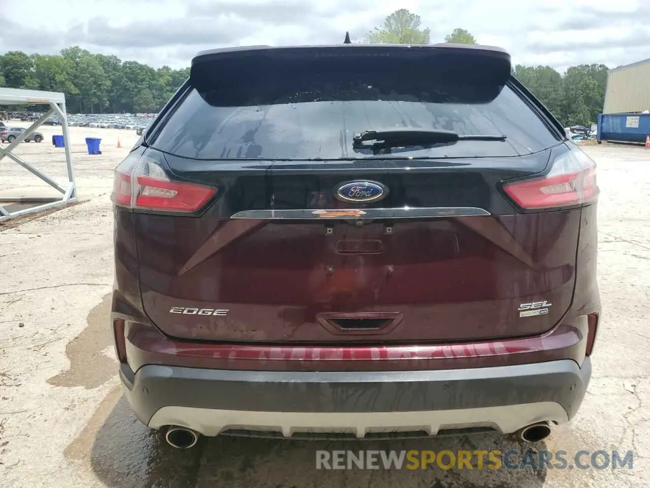 6 fotografías del automóvil dañado 2FMPK4J90LBA34970 FORD EDGE 2020