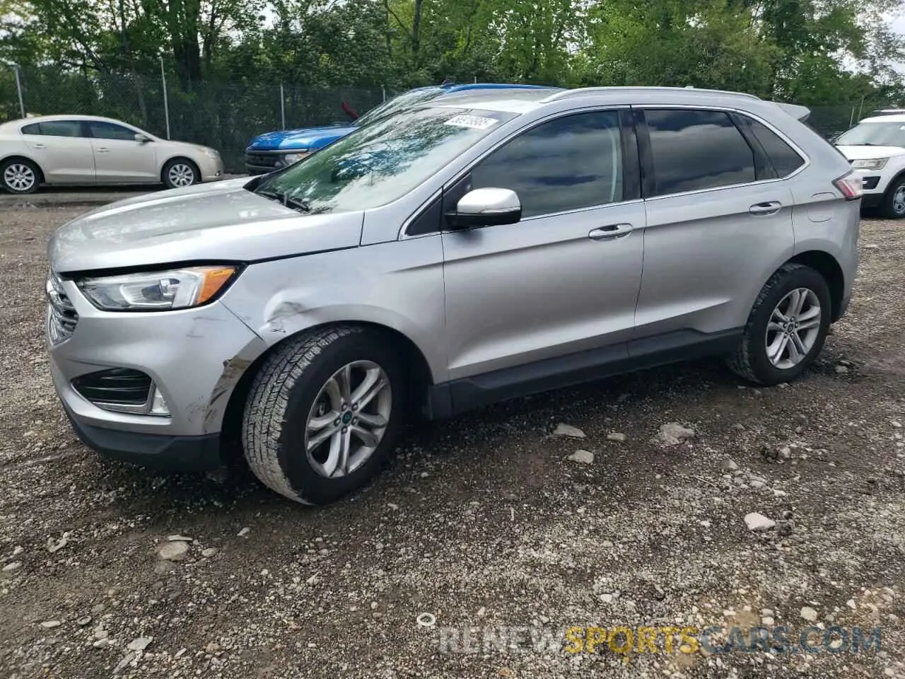 1 fotografías del automóvil dañado 2FMPK4J90LBB01731 FORD EDGE 2020
