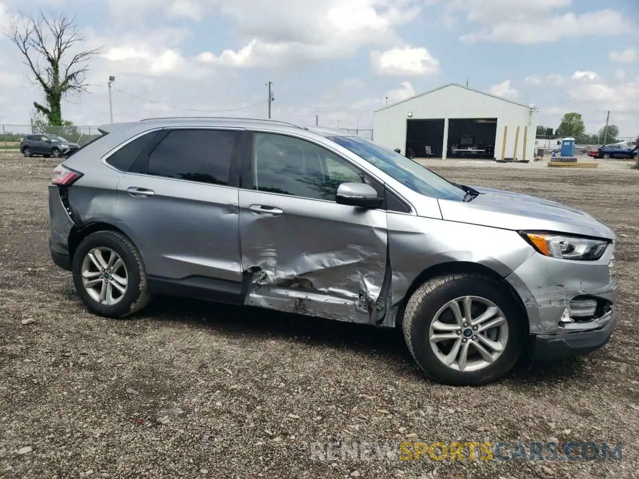 4 fotografías del automóvil dañado 2FMPK4J90LBB01731 FORD EDGE 2020