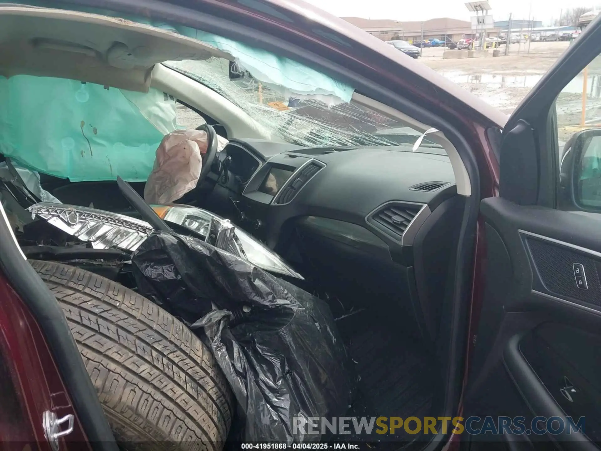 5 fotografías del automóvil dañado 2FMPK4J90LBB62772 FORD EDGE 2020