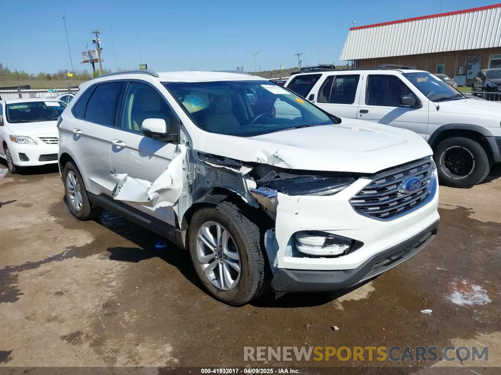 1 fotografías del automóvil dañado 2FMPK4J92LBB09166 FORD EDGE 2020