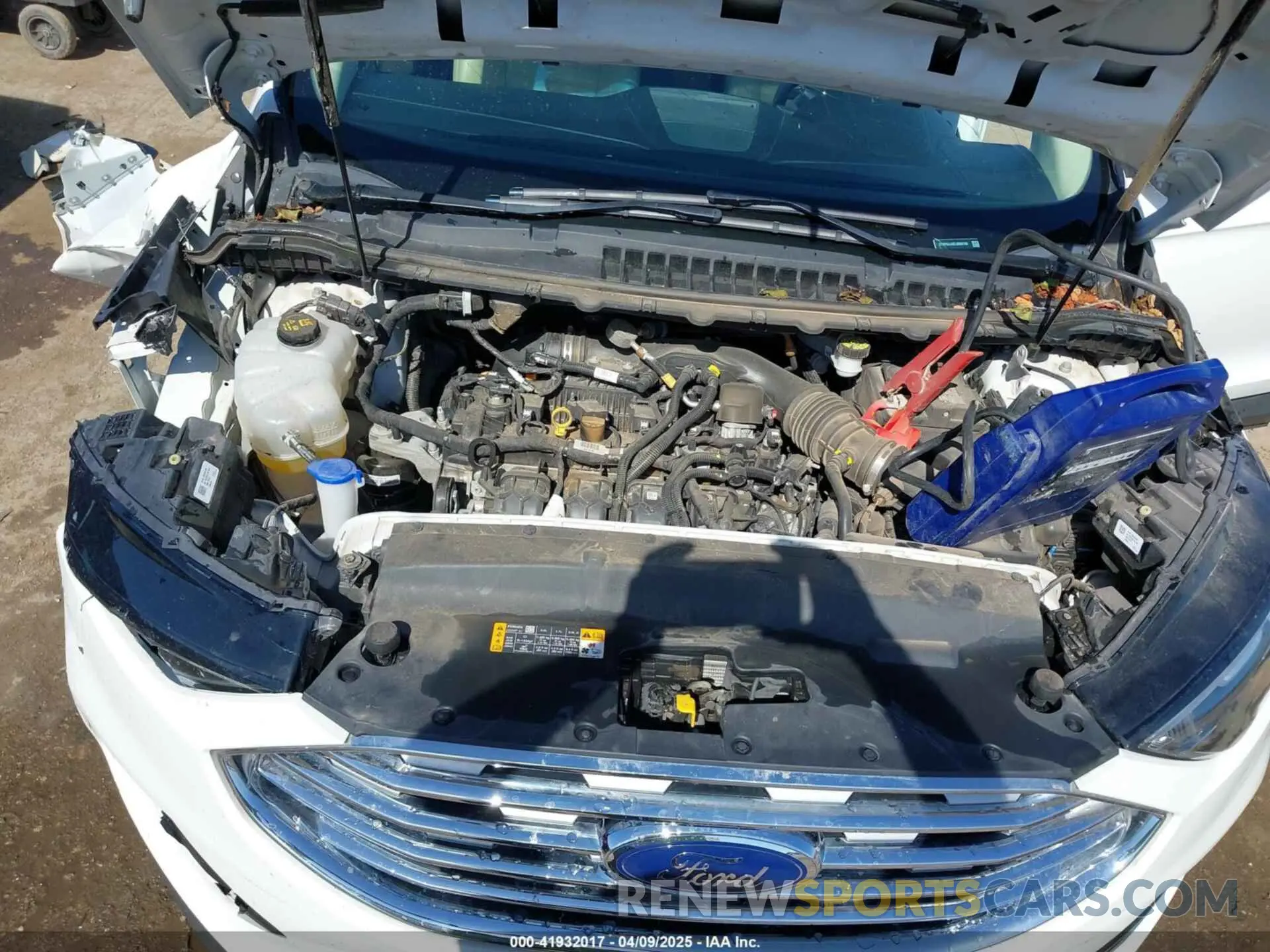 10 fotografías del automóvil dañado 2FMPK4J92LBB09166 FORD EDGE 2020