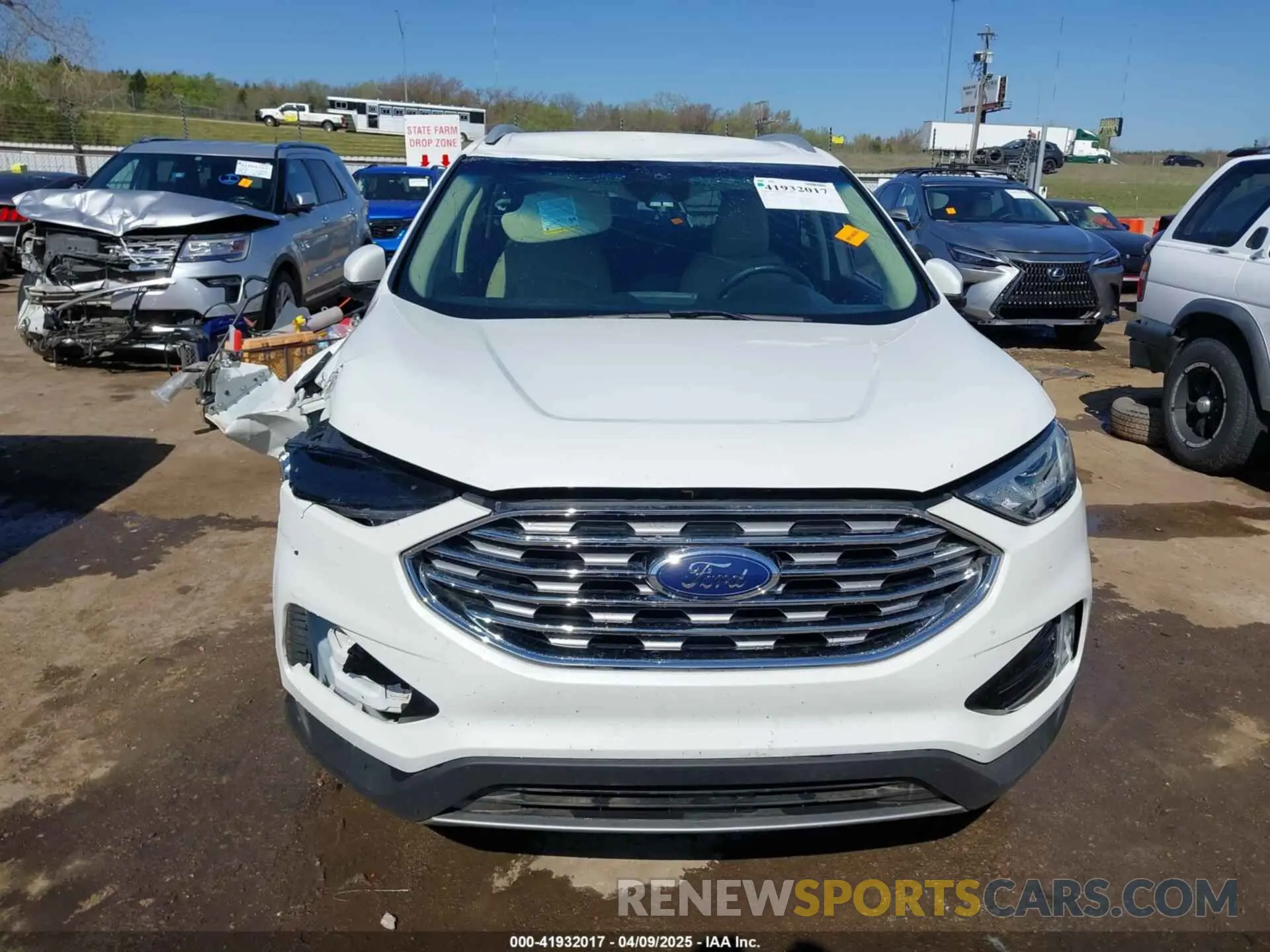13 fotografías del automóvil dañado 2FMPK4J92LBB09166 FORD EDGE 2020