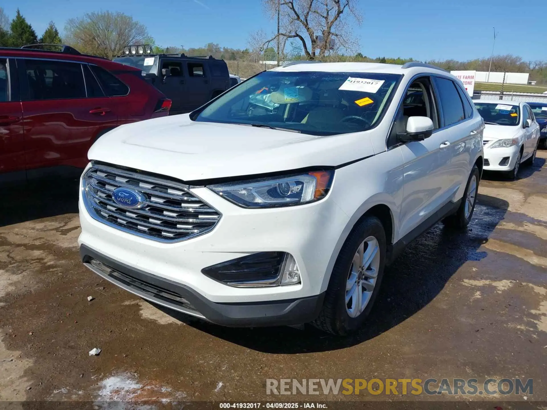 2 fotografías del automóvil dañado 2FMPK4J92LBB09166 FORD EDGE 2020