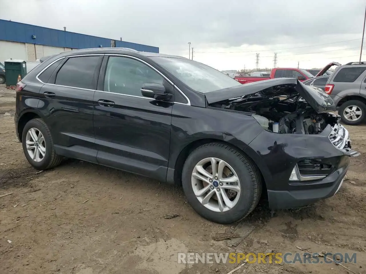 4 fotografías del automóvil dañado 2FMPK4J93LBA32811 FORD EDGE 2020