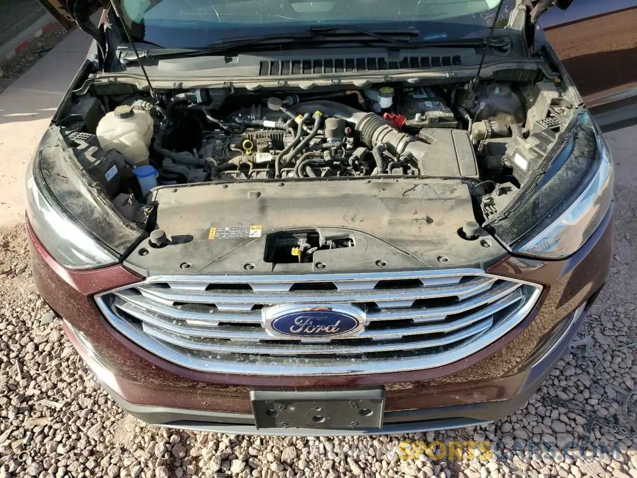 12 fotografías del automóvil dañado 2FMPK4J93LBA73889 FORD EDGE 2020
