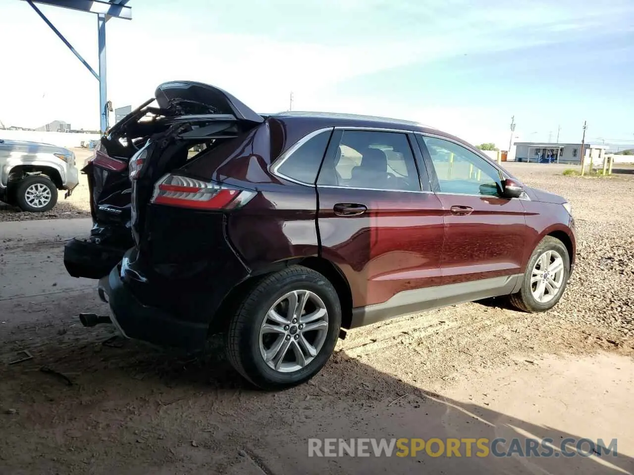 3 fotografías del automóvil dañado 2FMPK4J93LBA73889 FORD EDGE 2020