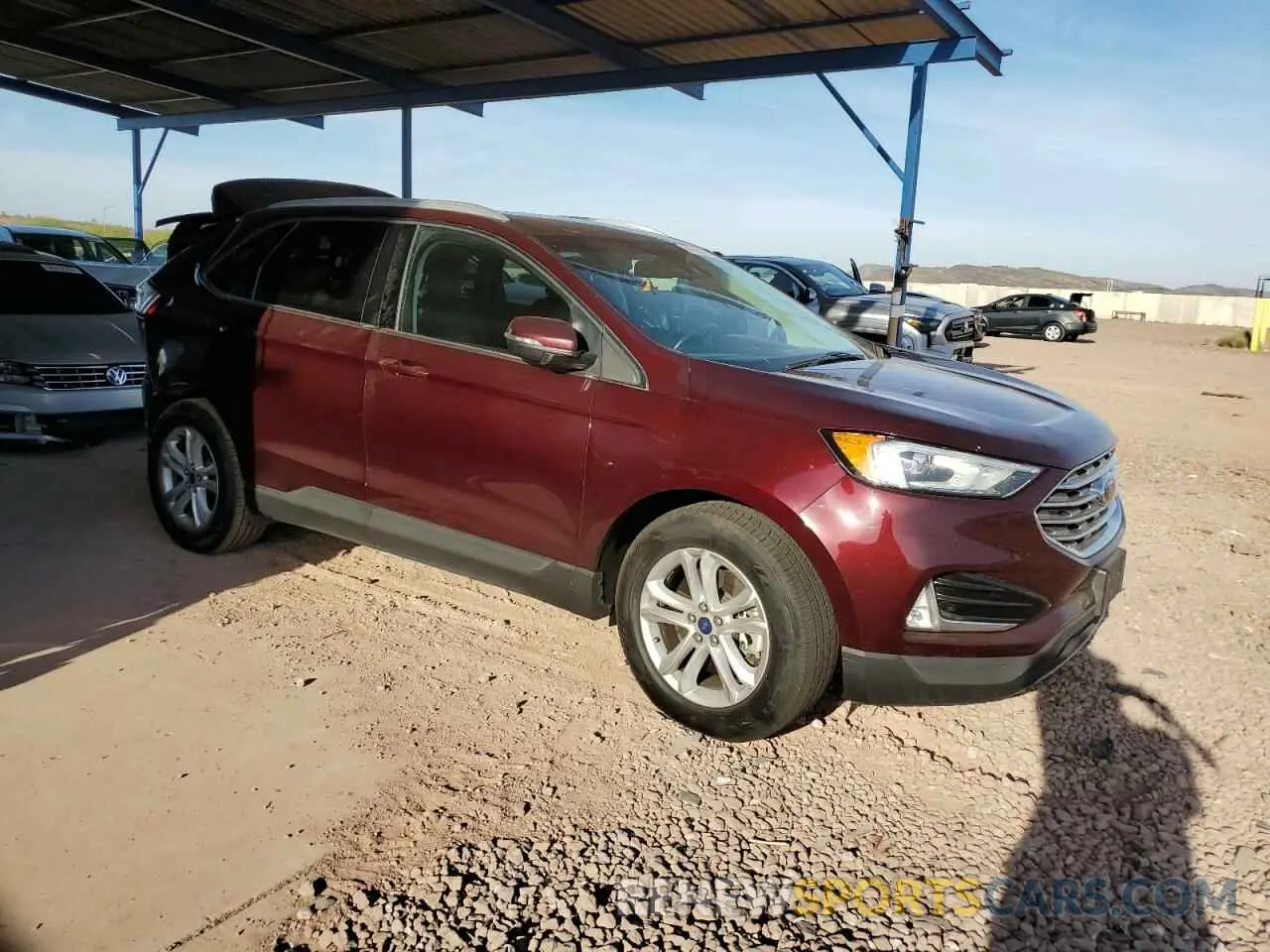 4 fotografías del automóvil dañado 2FMPK4J93LBA73889 FORD EDGE 2020