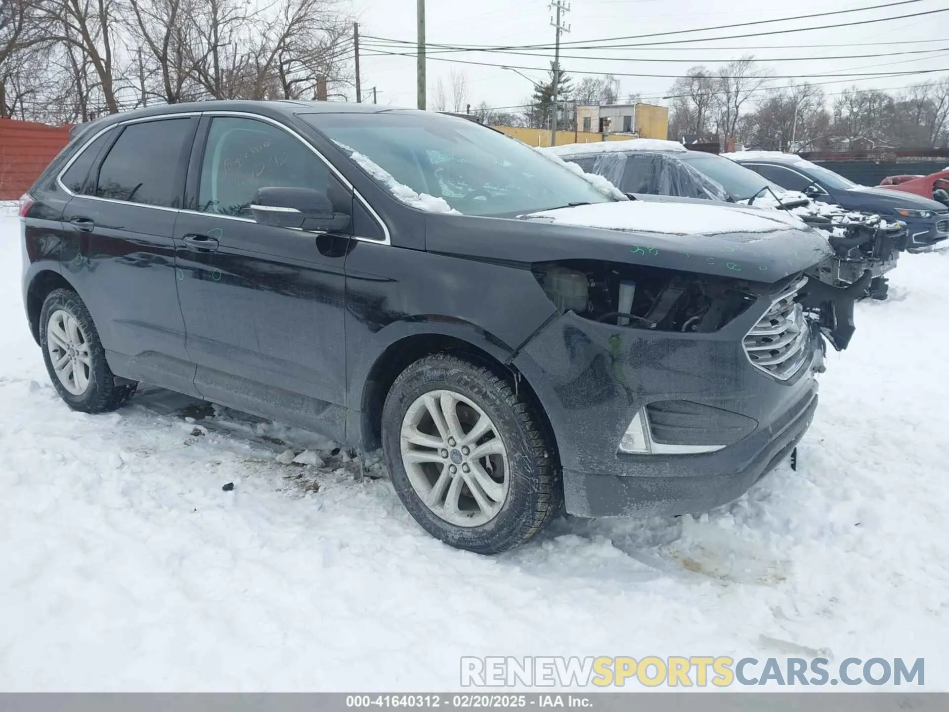 1 fotografías del automóvil dañado 2FMPK4J93LBB19253 FORD EDGE 2020