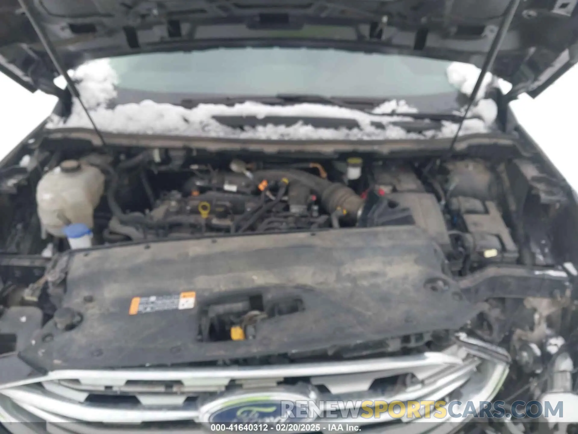 10 fotografías del automóvil dañado 2FMPK4J93LBB19253 FORD EDGE 2020