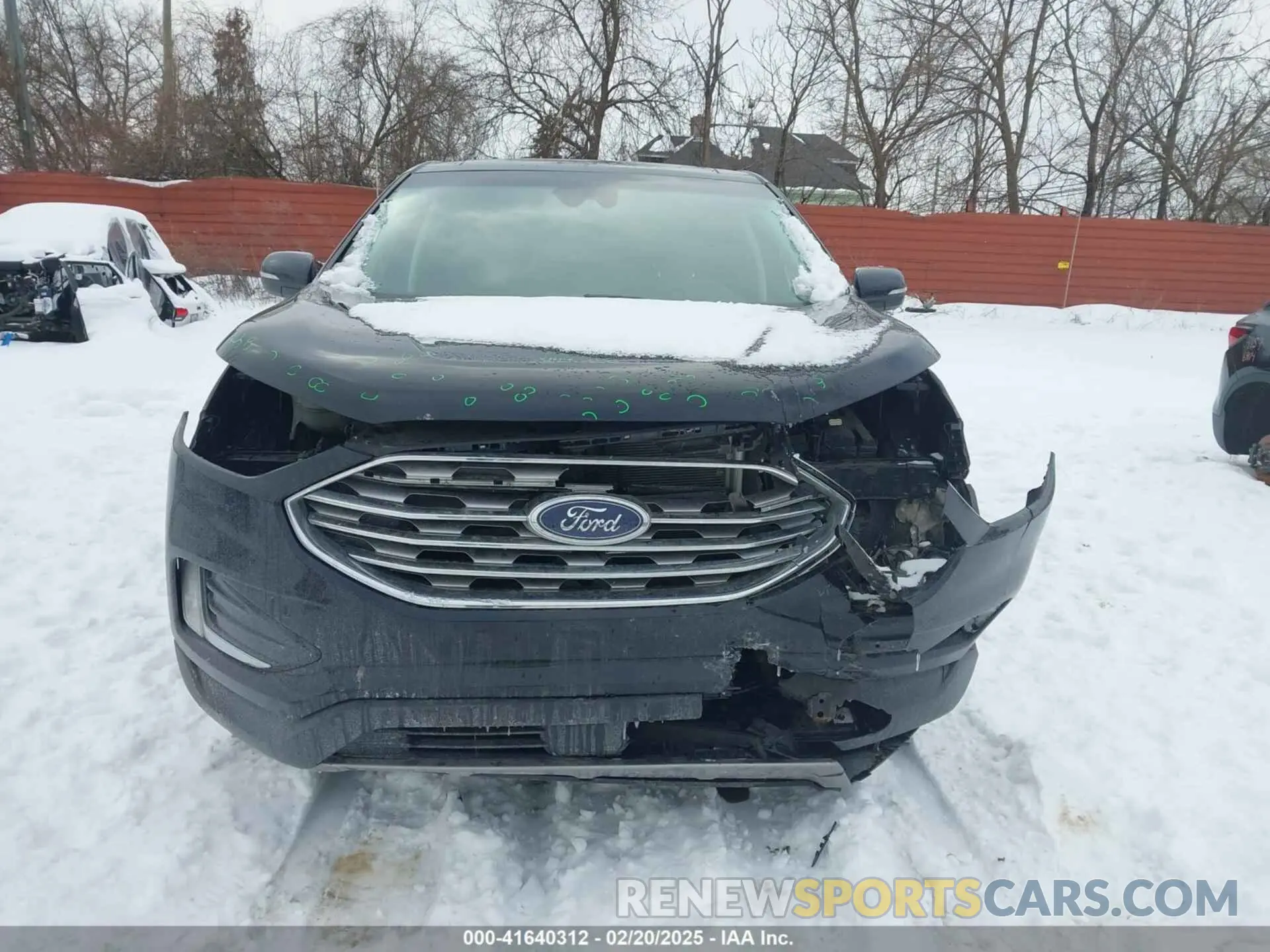 12 fotografías del automóvil dañado 2FMPK4J93LBB19253 FORD EDGE 2020