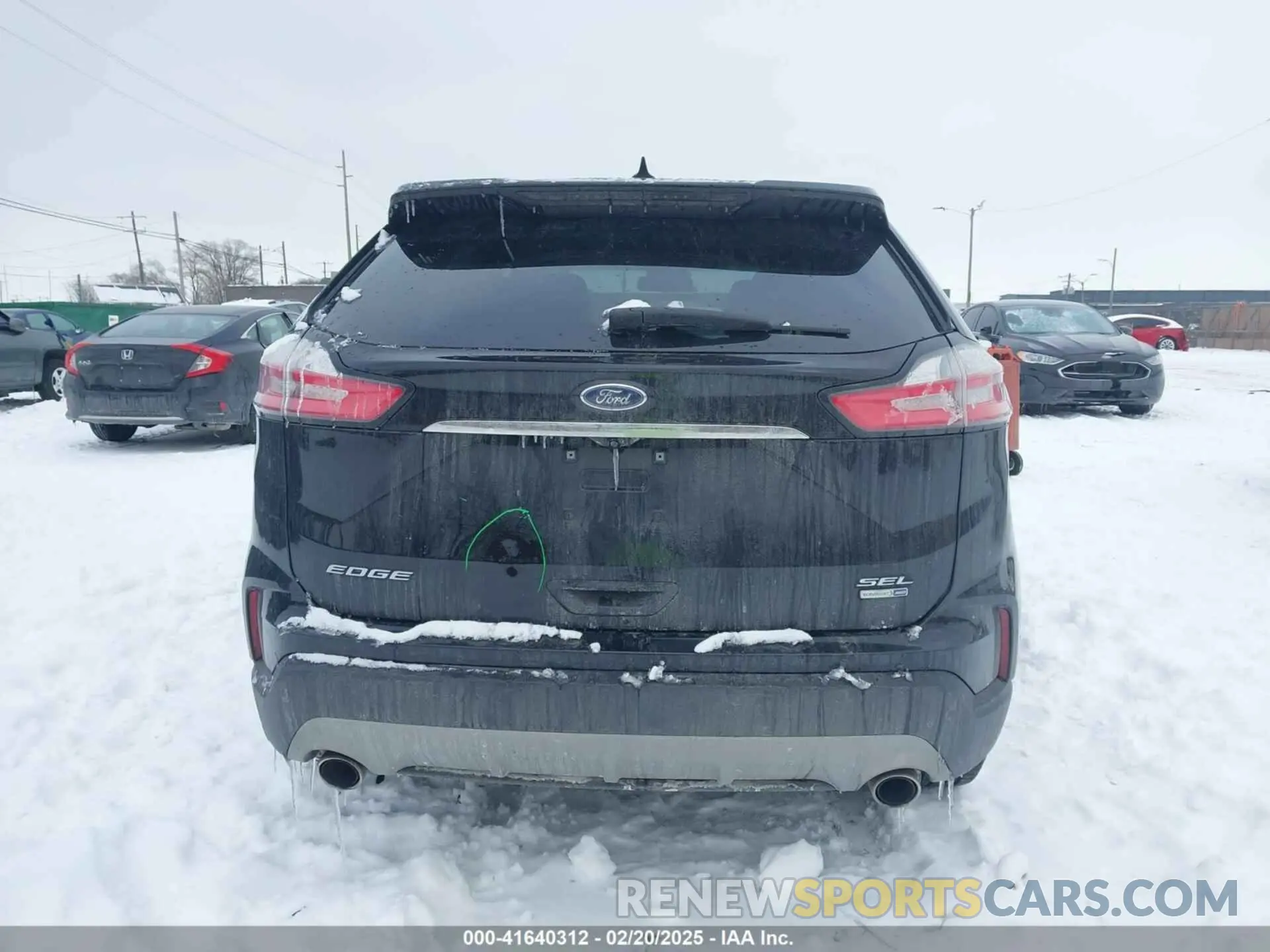 16 fotografías del automóvil dañado 2FMPK4J93LBB19253 FORD EDGE 2020