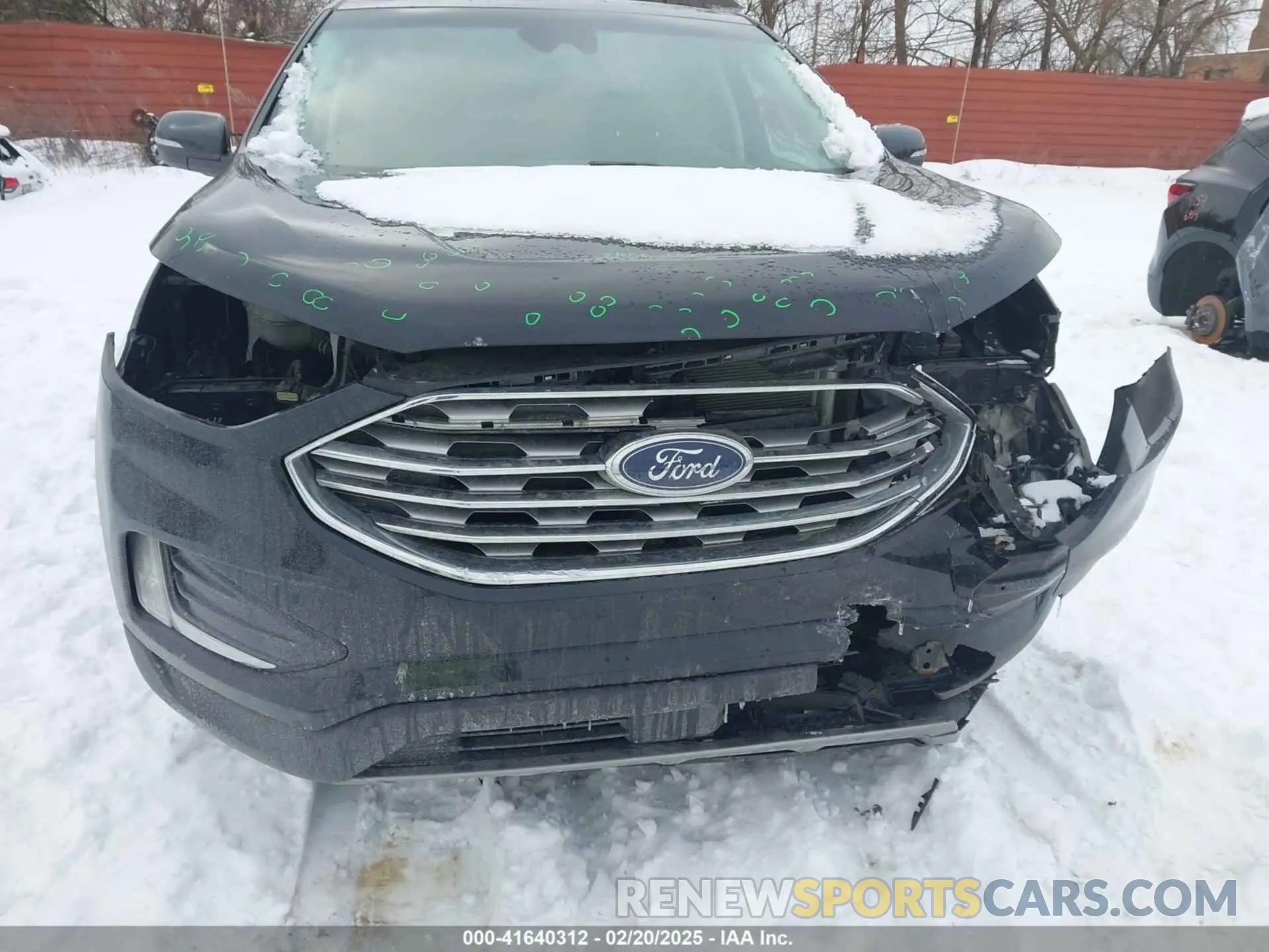 17 fotografías del automóvil dañado 2FMPK4J93LBB19253 FORD EDGE 2020