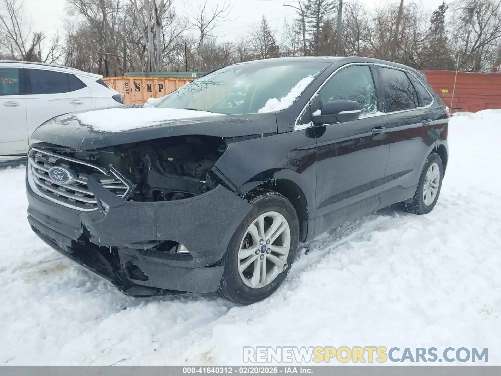 2 fotografías del automóvil dañado 2FMPK4J93LBB19253 FORD EDGE 2020