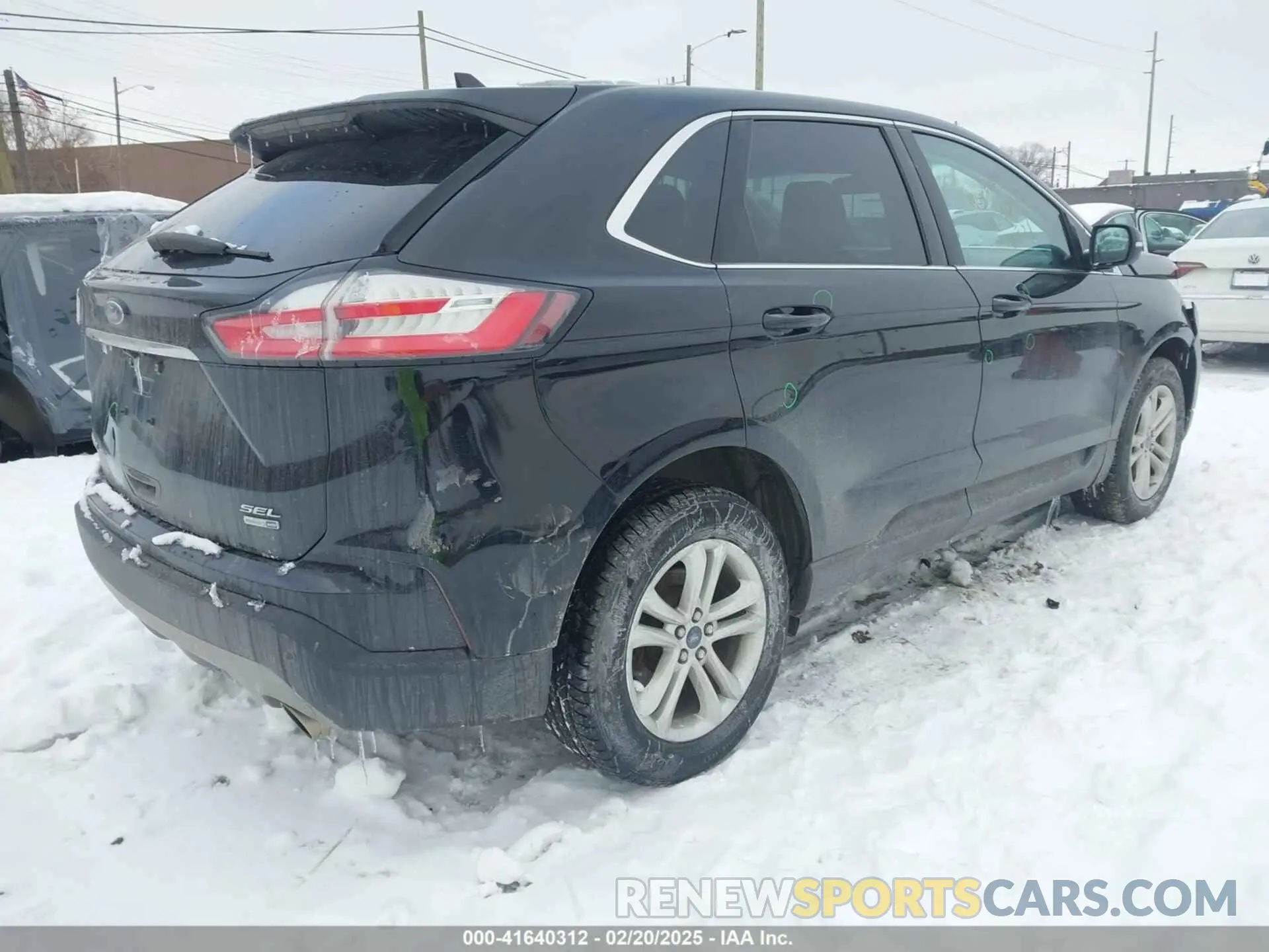 4 fotografías del automóvil dañado 2FMPK4J93LBB19253 FORD EDGE 2020