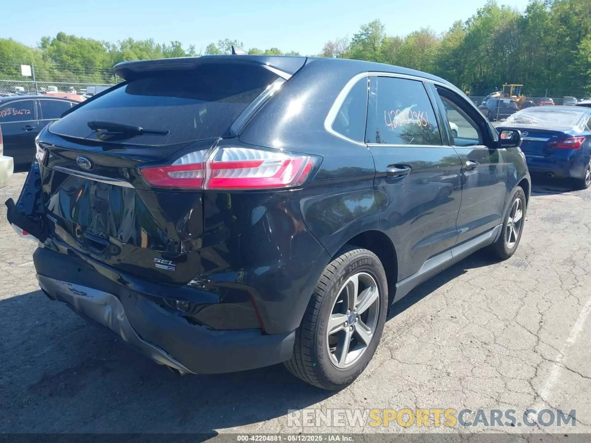 4 fotografías del automóvil dañado 2FMPK4J93LBB32553 FORD EDGE 2020