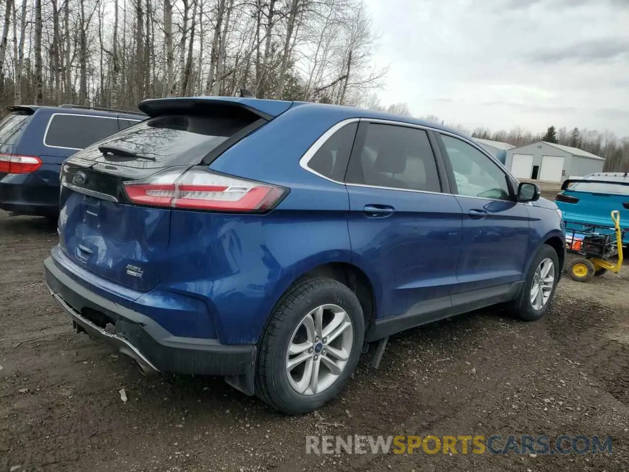 3 fotografías del automóvil dañado 2FMPK4J93LBB67416 FORD EDGE 2020