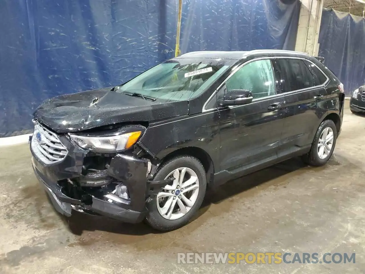 1 fotografías del automóvil dañado 2FMPK4J94LBA08954 FORD EDGE 2020