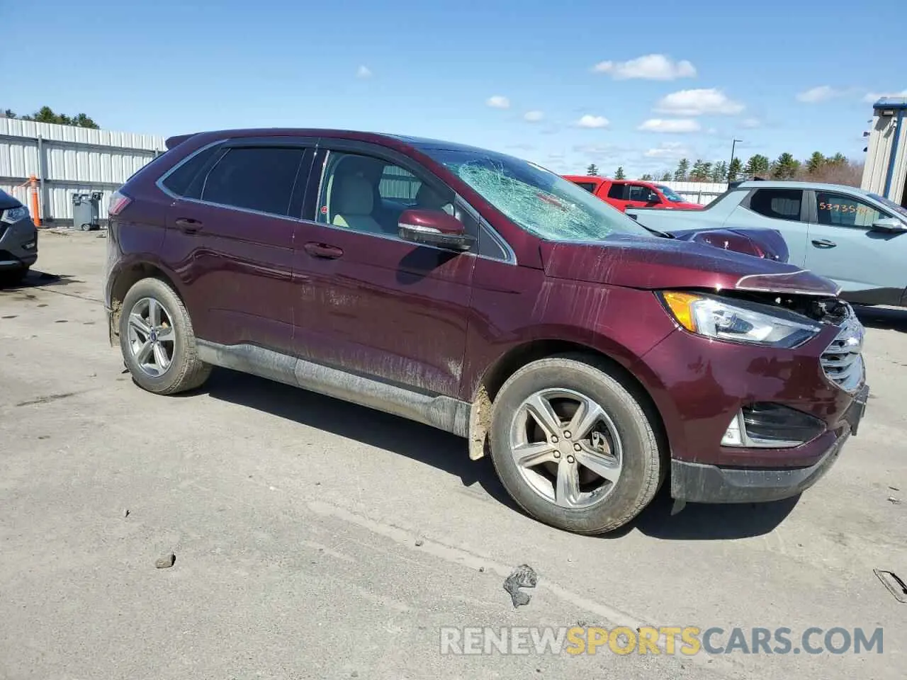 4 fotografías del automóvil dañado 2FMPK4J95LBA80732 FORD EDGE 2020
