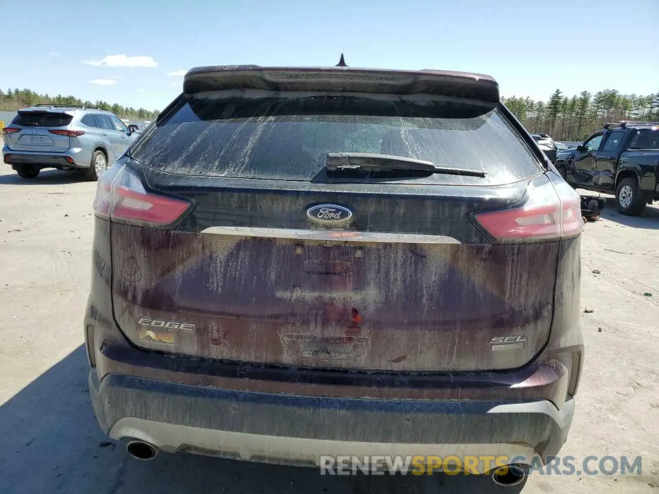 6 fotografías del automóvil dañado 2FMPK4J95LBA80732 FORD EDGE 2020