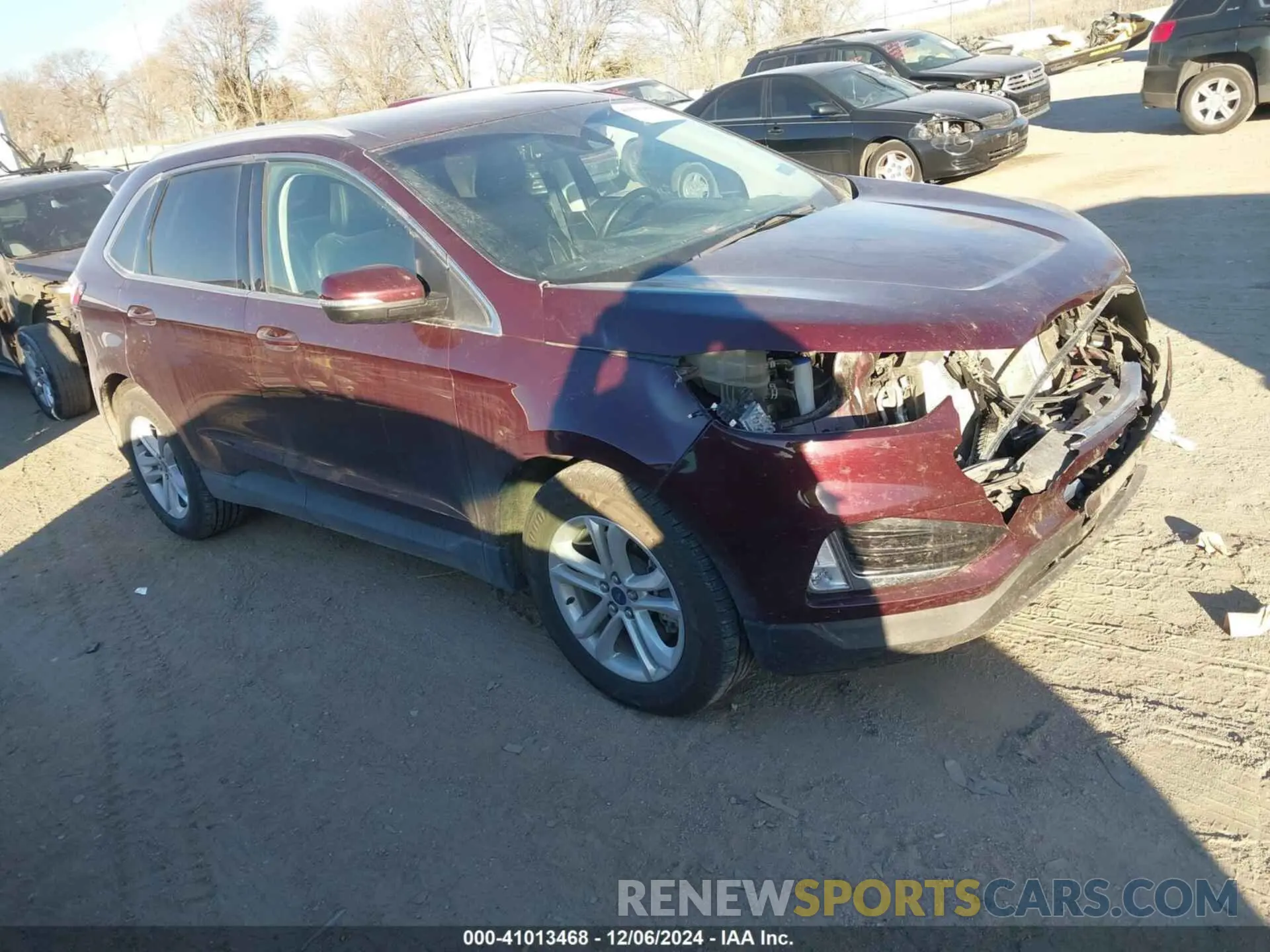 1 fotografías del automóvil dañado 2FMPK4J95LBA88331 FORD EDGE 2020