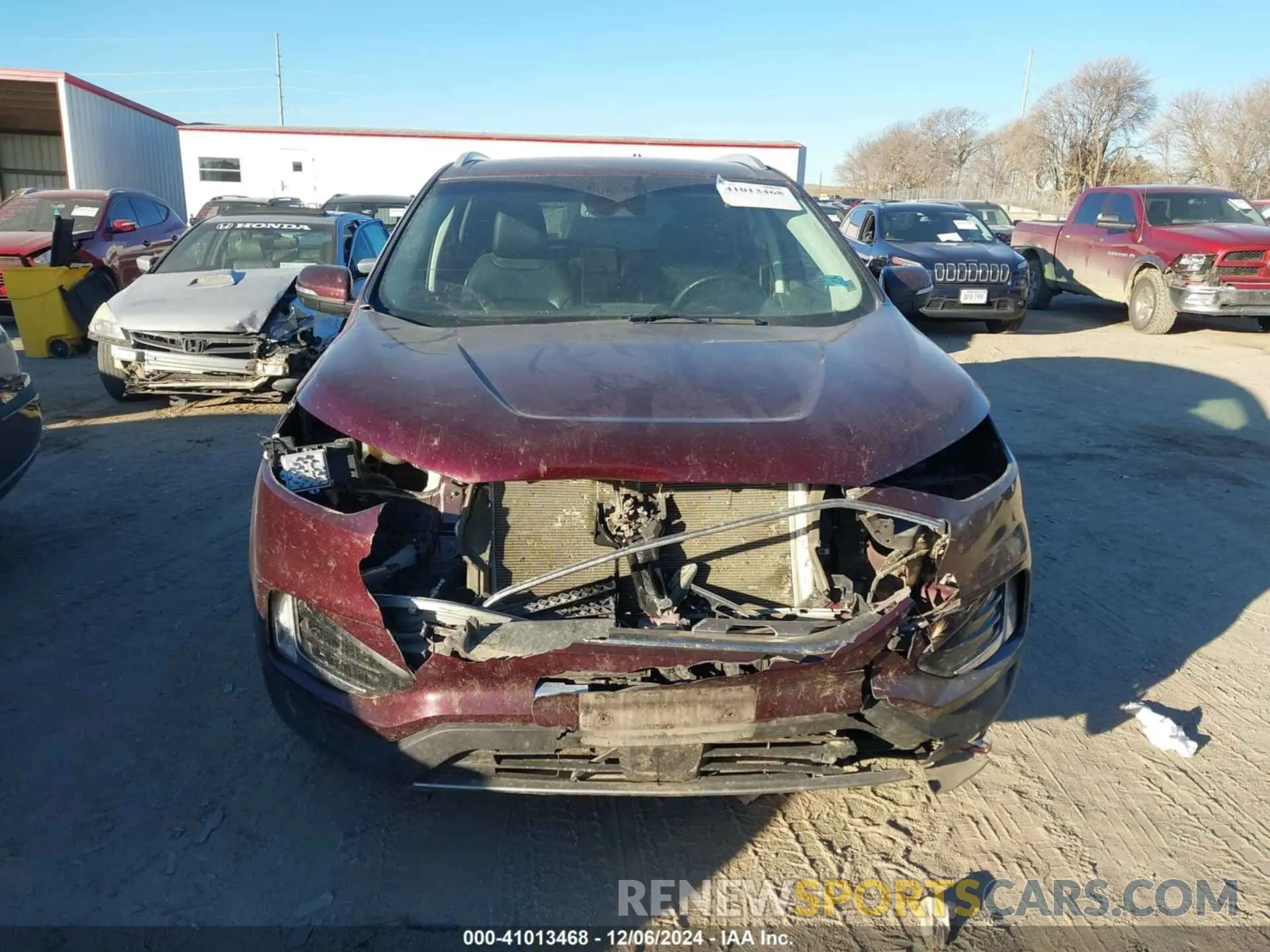 13 fotografías del automóvil dañado 2FMPK4J95LBA88331 FORD EDGE 2020