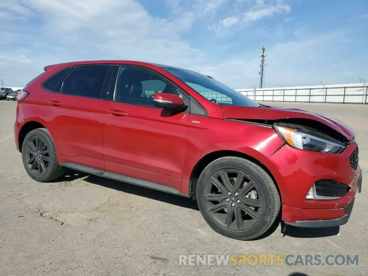 4 fotografías del automóvil dañado 2FMPK4J95LBB34370 FORD EDGE 2020