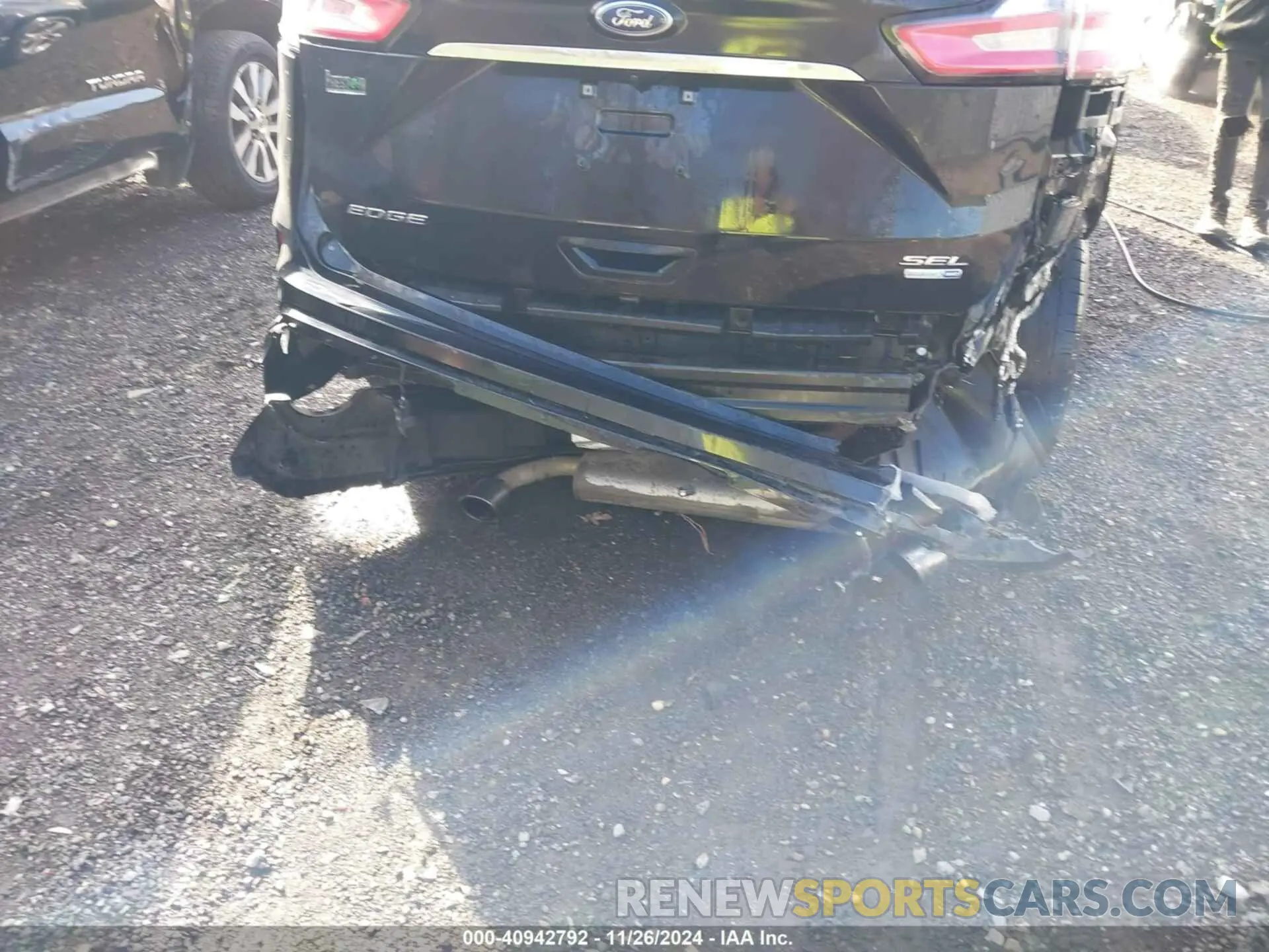 6 fotografías del automóvil dañado 2FMPK4J96LBA38991 FORD EDGE 2020