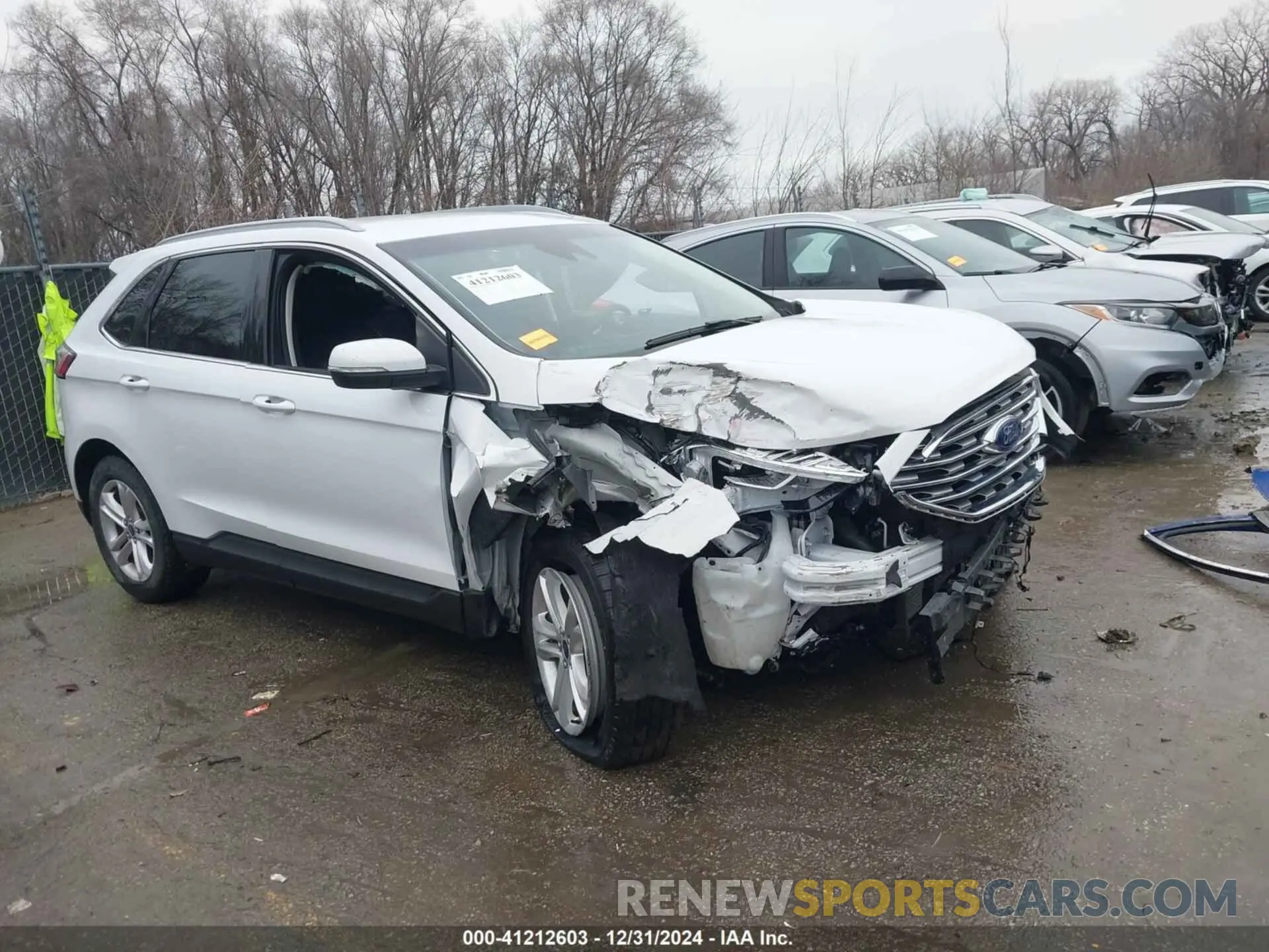 1 fotografías del automóvil dañado 2FMPK4J96LBA70677 FORD EDGE 2020