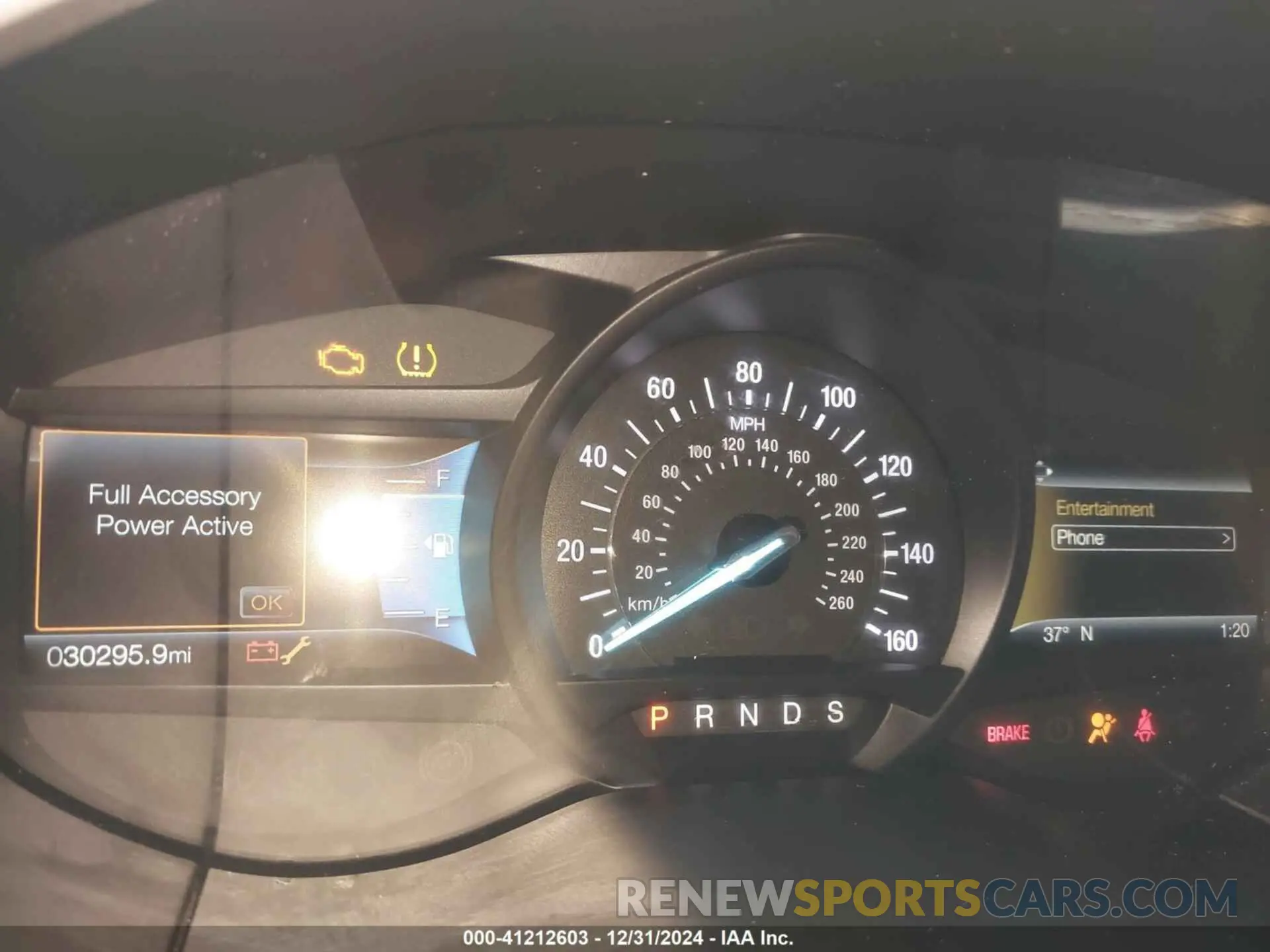 7 fotografías del automóvil dañado 2FMPK4J96LBA70677 FORD EDGE 2020