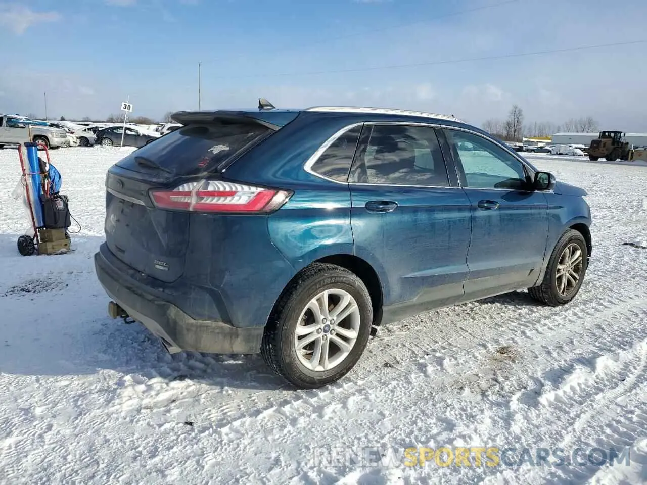 3 fotografías del automóvil dañado 2FMPK4J96LBB65384 FORD EDGE 2020