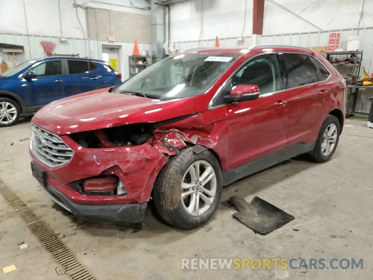1 fotografías del automóvil dañado 2FMPK4J97LBA12819 FORD EDGE 2020