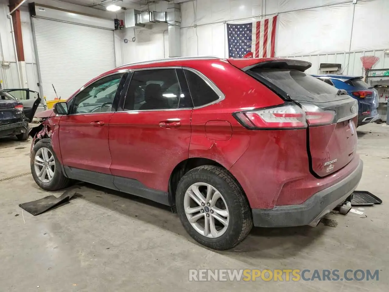 2 fotografías del automóvil dañado 2FMPK4J97LBA12819 FORD EDGE 2020