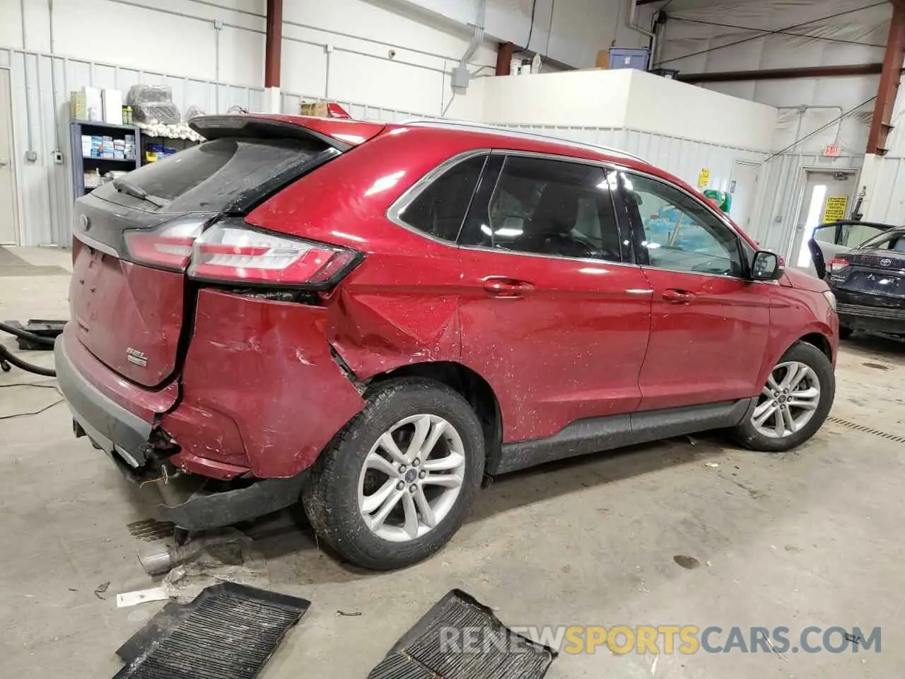 3 fotografías del automóvil dañado 2FMPK4J97LBA12819 FORD EDGE 2020