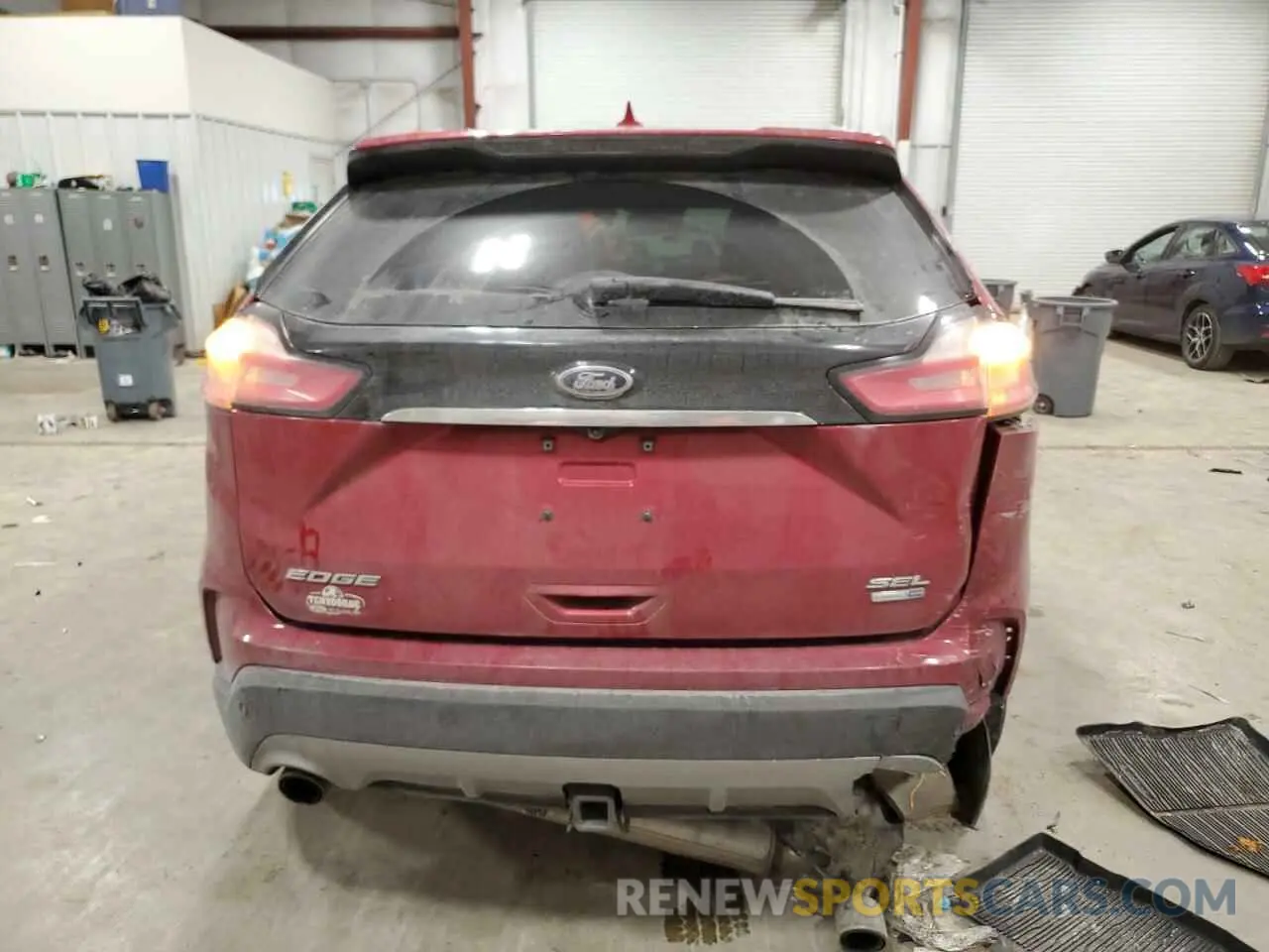 6 fotografías del automóvil dañado 2FMPK4J97LBA12819 FORD EDGE 2020