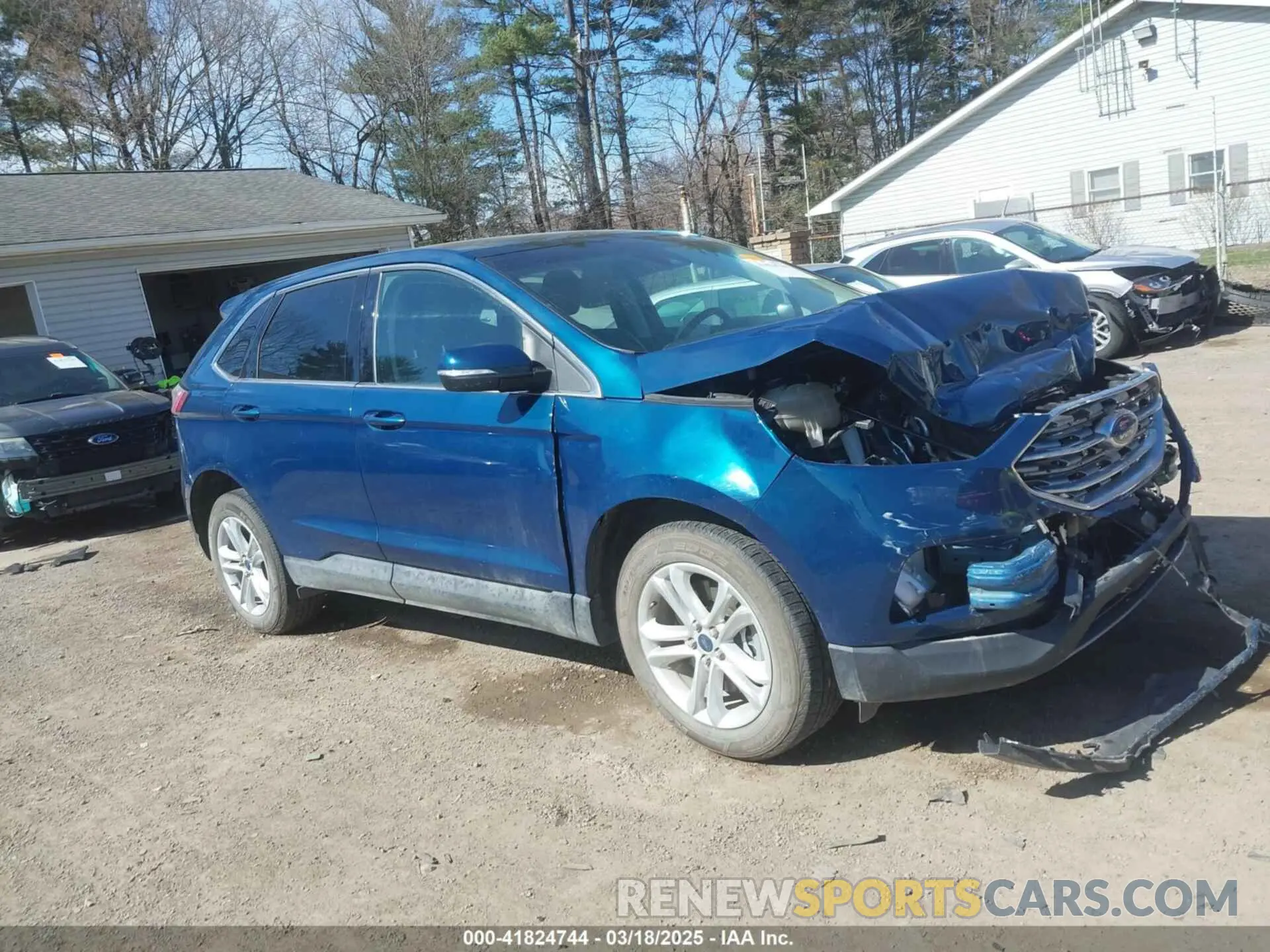 1 fotografías del automóvil dañado 2FMPK4J97LBA25067 FORD EDGE 2020
