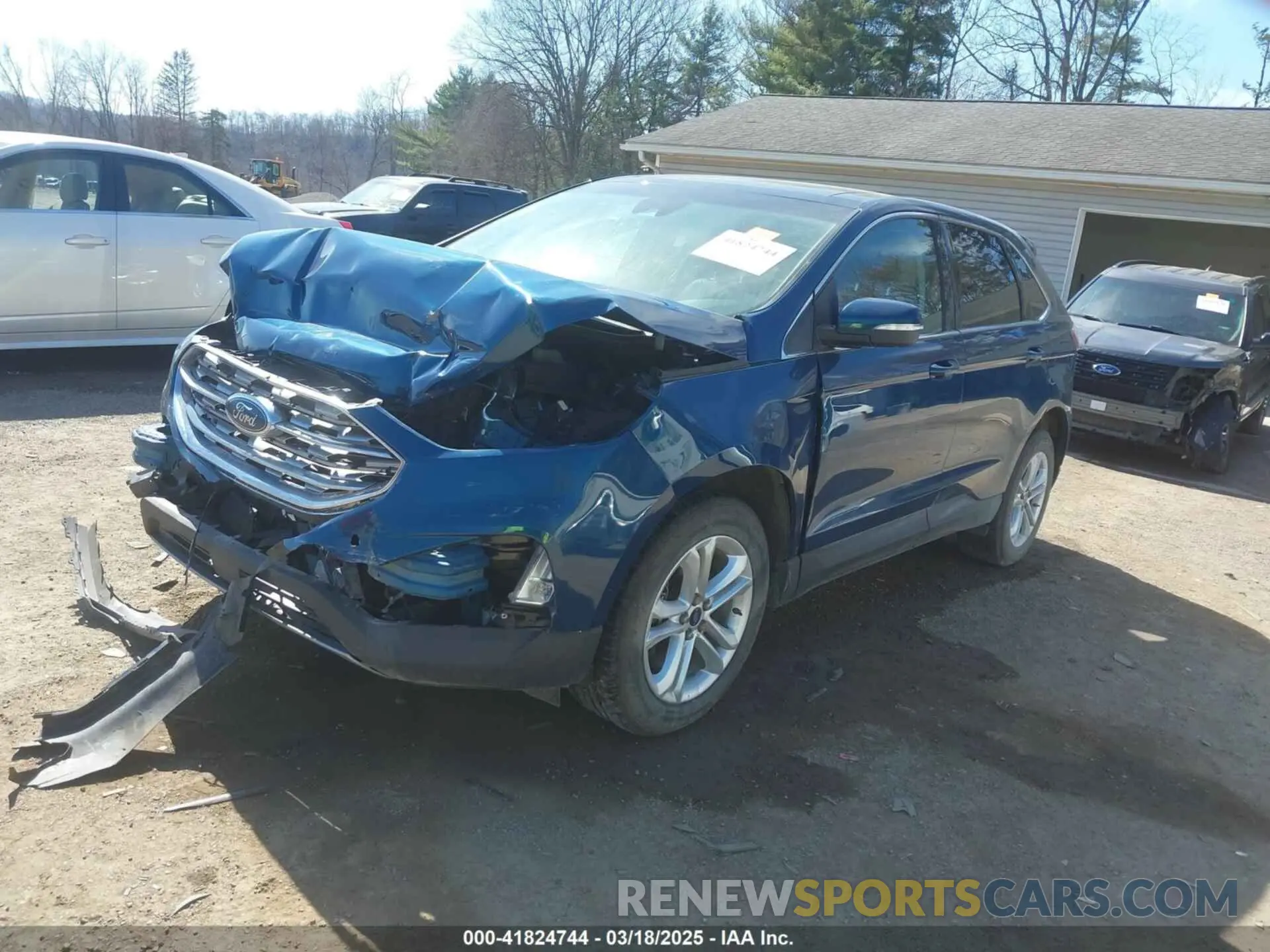 2 fotografías del automóvil dañado 2FMPK4J97LBA25067 FORD EDGE 2020
