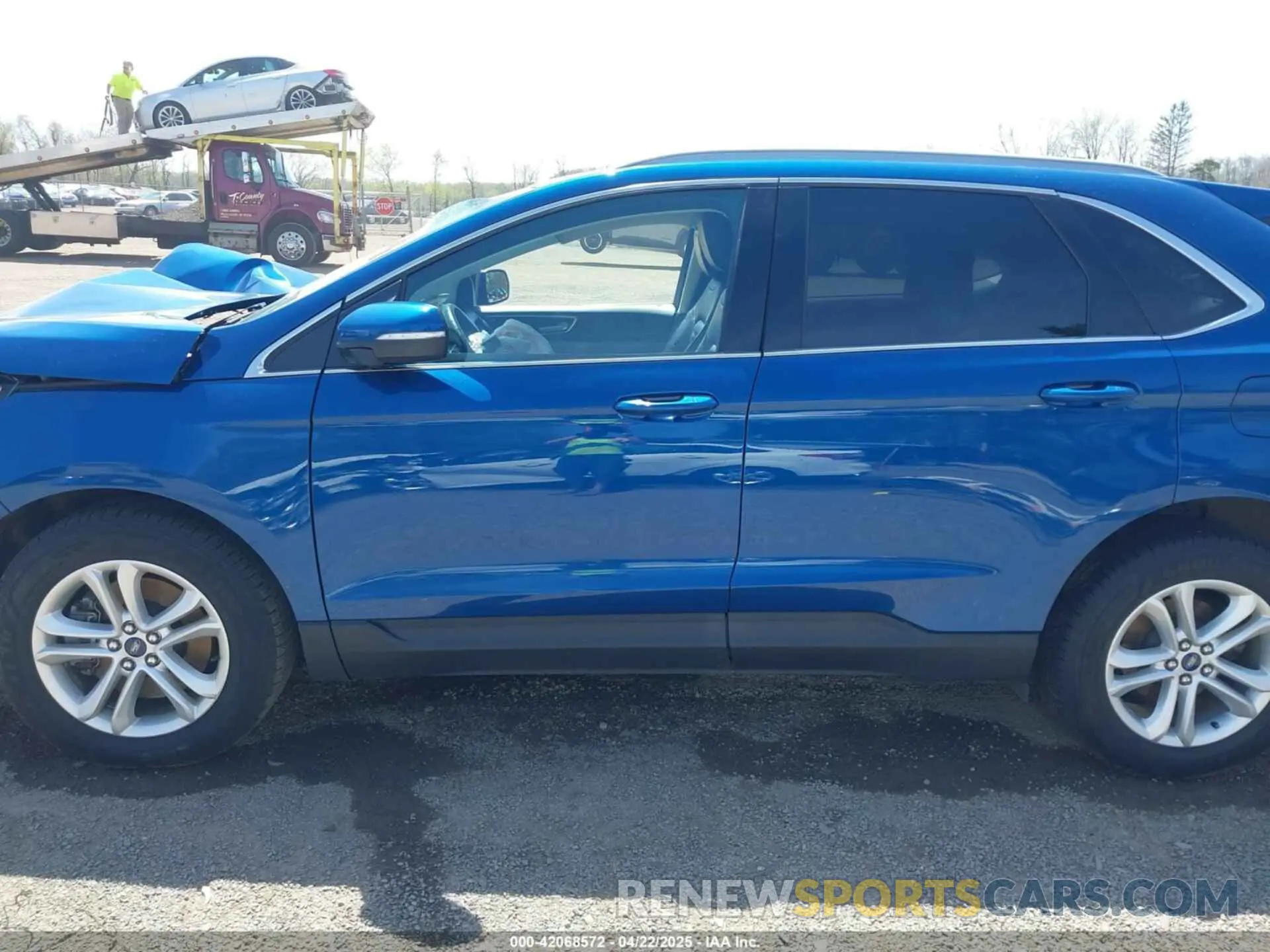 15 fotografías del automóvil dañado 2FMPK4J98LBA07595 FORD EDGE 2020