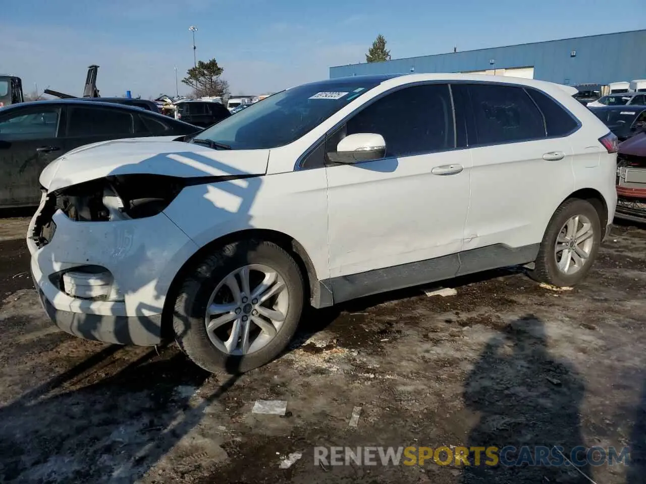 1 fotografías del automóvil dañado 2FMPK4J98LBA32917 FORD EDGE 2020