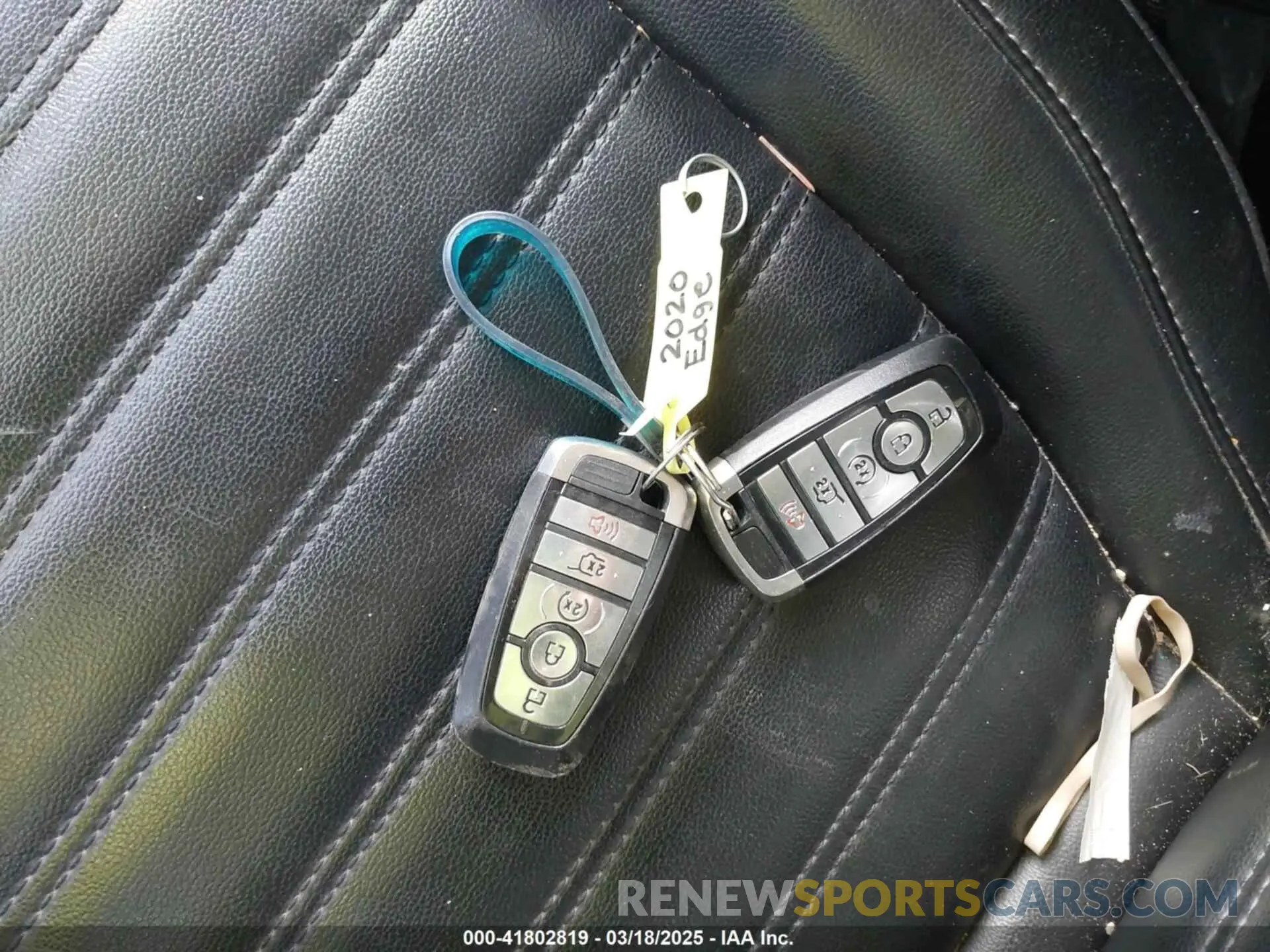 11 fotografías del automóvil dañado 2FMPK4J98LBA48289 FORD EDGE 2020