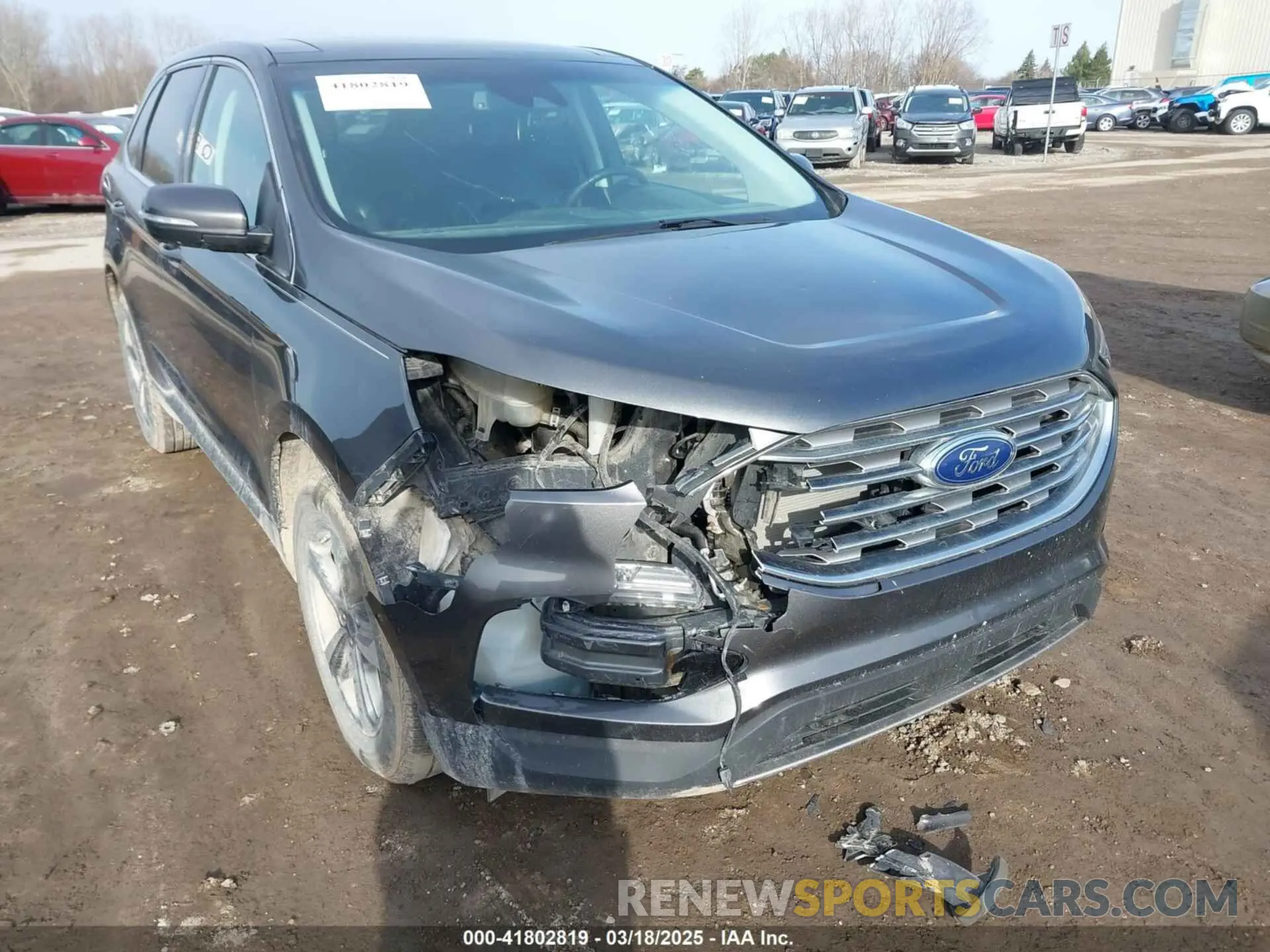 6 fotografías del automóvil dañado 2FMPK4J98LBA48289 FORD EDGE 2020