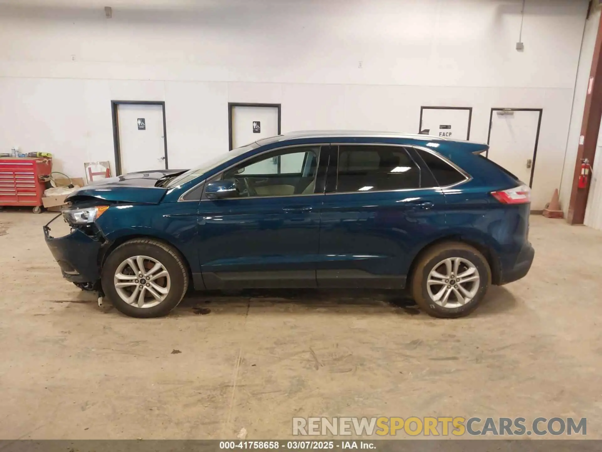 14 fotografías del automóvil dañado 2FMPK4J98LBB56914 FORD EDGE 2020