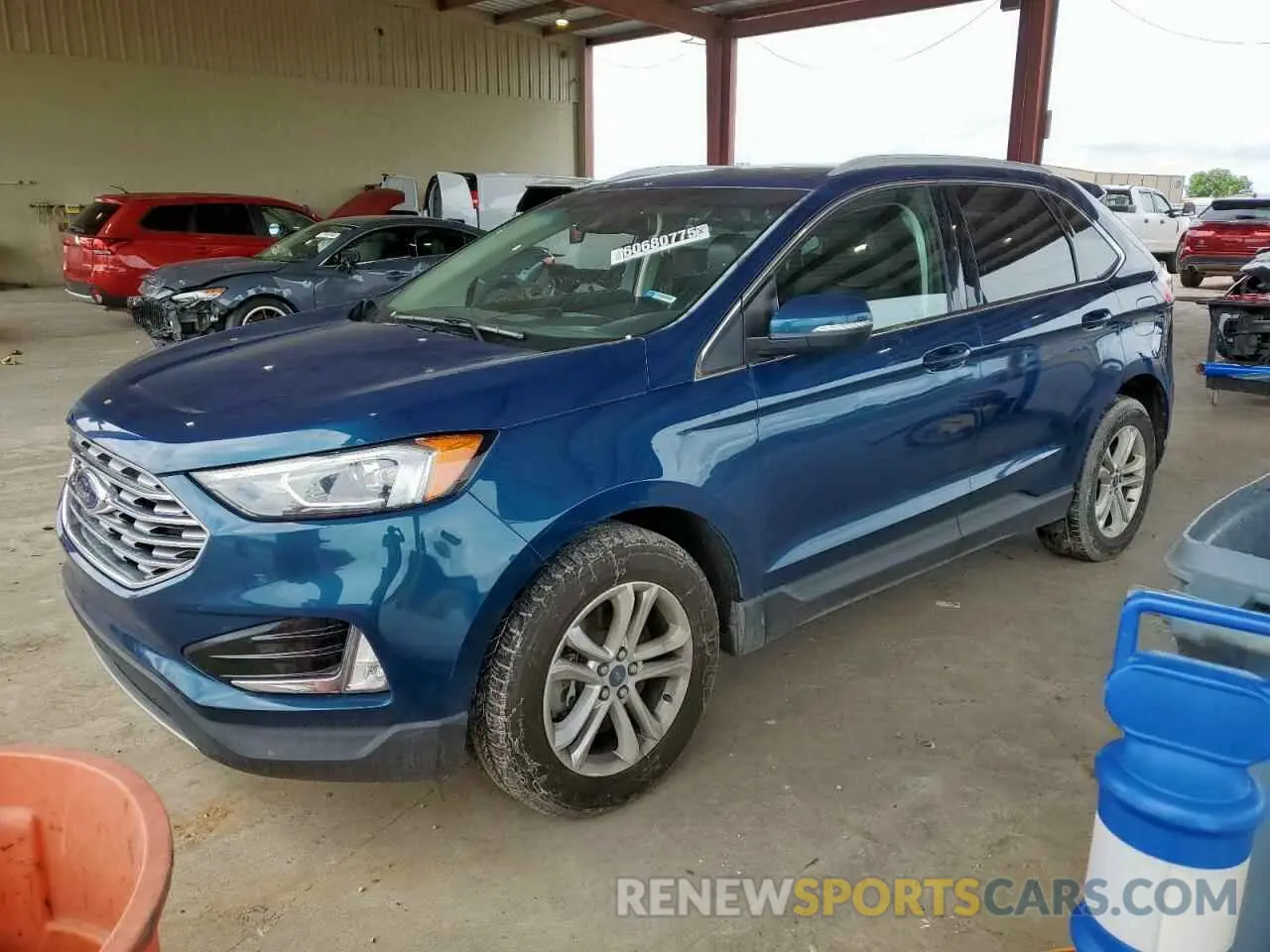 1 fotografías del automóvil dañado 2FMPK4J99LBA20257 FORD EDGE 2020