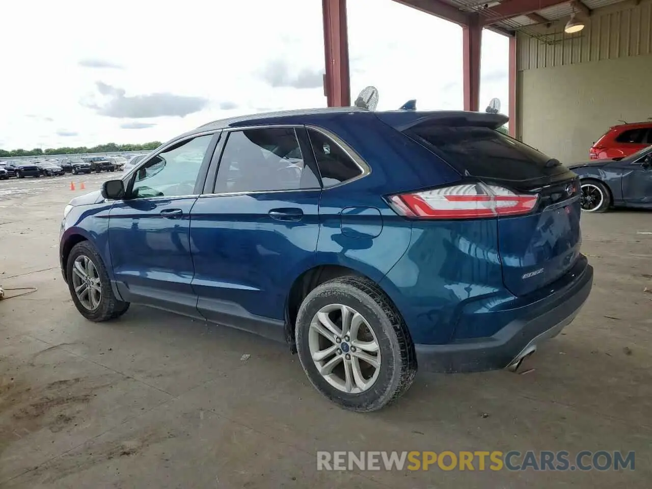 2 fotografías del automóvil dañado 2FMPK4J99LBA20257 FORD EDGE 2020