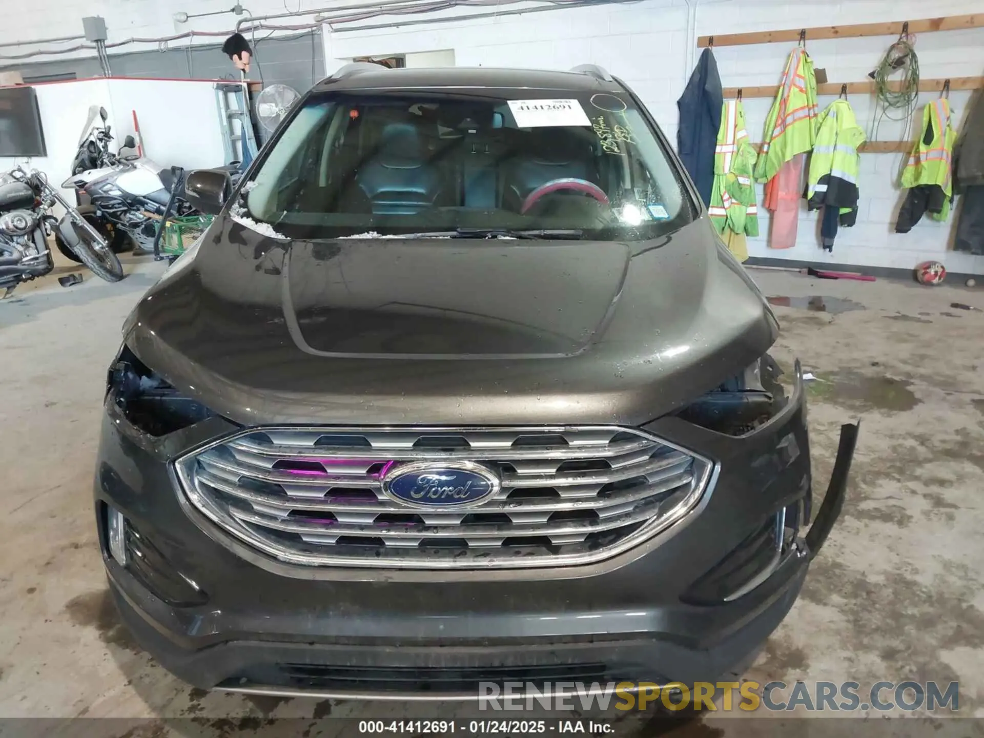 12 fotografías del automóvil dañado 2FMPK4J99LBA44087 FORD EDGE 2020