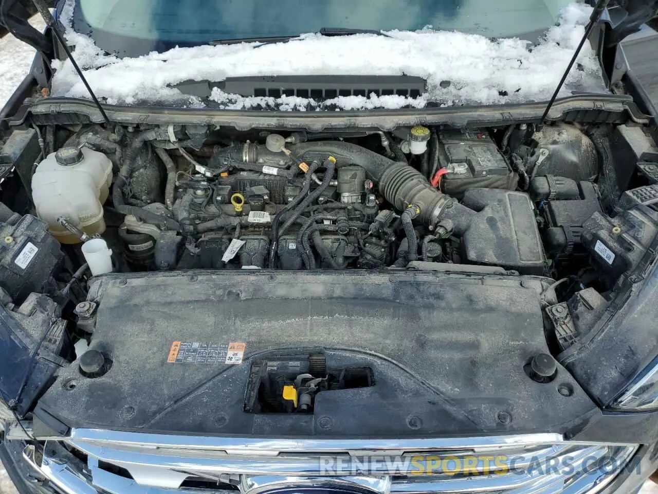 12 fotografías del automóvil dañado 2FMPK4J99LBA61357 FORD EDGE 2020