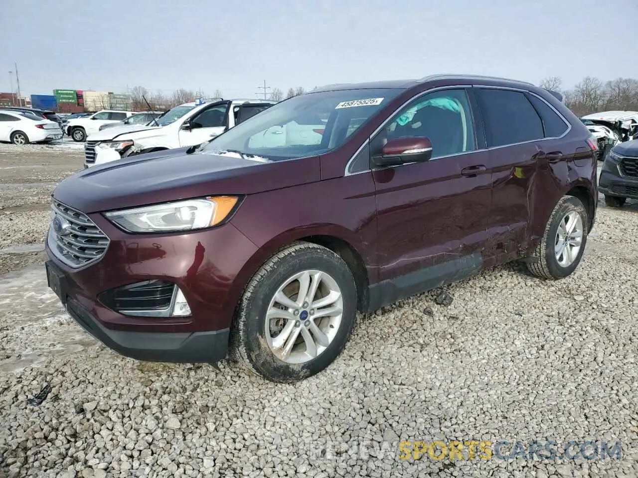 1 fotografías del automóvil dañado 2FMPK4J9XLBA57012 FORD EDGE 2020