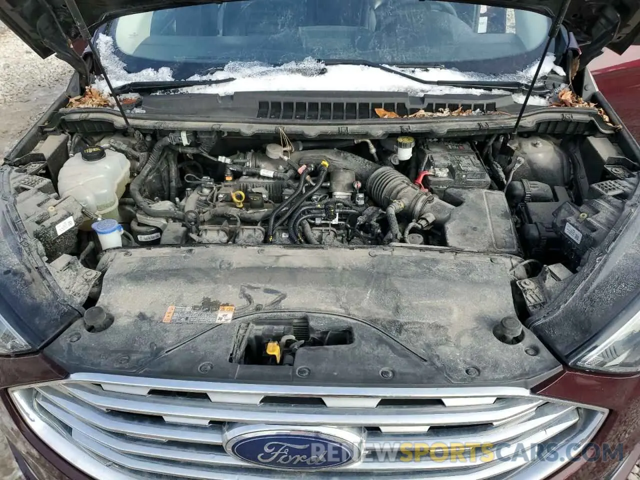 12 fotografías del automóvil dañado 2FMPK4J9XLBA57012 FORD EDGE 2020